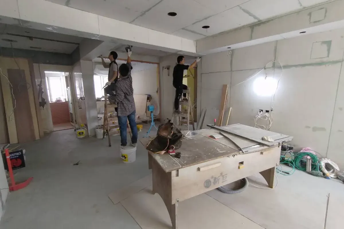 里歐桑空間設計股份有限公司-台北室內設計推薦-工業風設計-空間規劃-居家裝潢_portfolio_施工現況_05